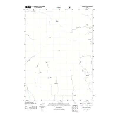2011 Map of Elkhorn Peak, 2011 Print