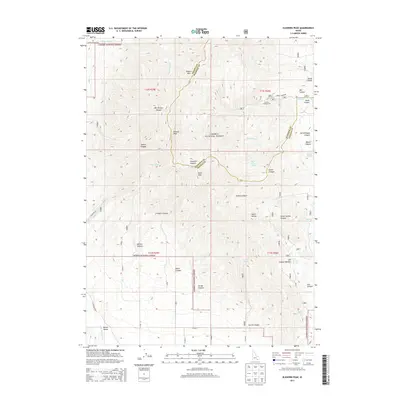 2013 Map of Elkhorn Peak, 2013 Print