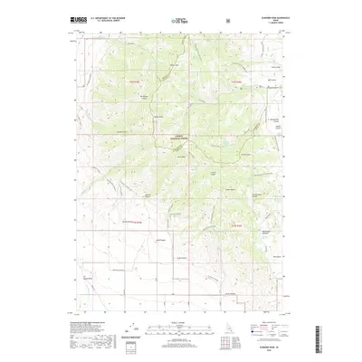 2020 Map of Elkhorn Peak, 2020 Print