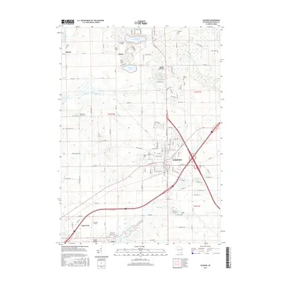 2016 Map of Elkhorn, 2016 Print