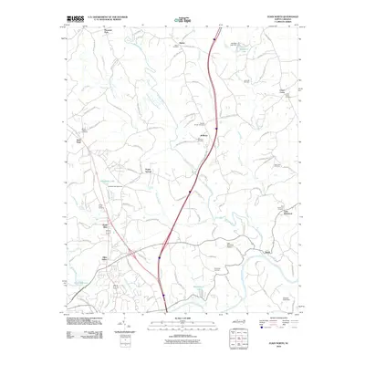 2010 Map of Elkin North, 2010 Print