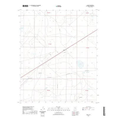 2020 Map of Elkins, 2020 Print