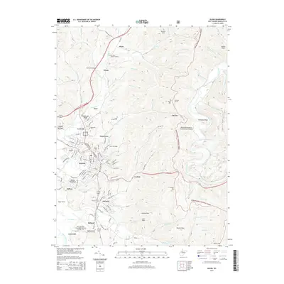 2014 Map of Elkins, 2014 Print
