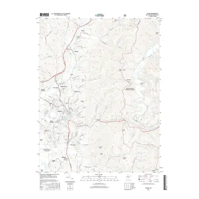 2016 Map of Elkins, 2016 Print