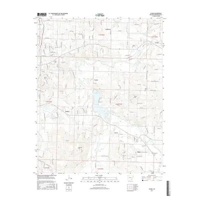 2017 Map of Elkins, 2017 Print