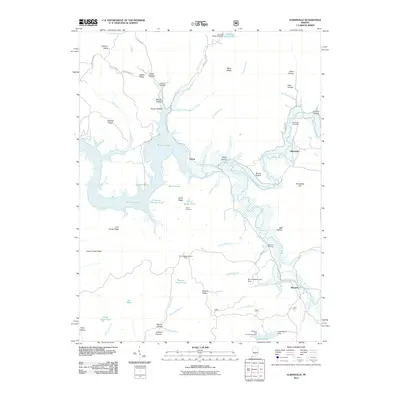2011 Map of Elkinsville, 2011 Print