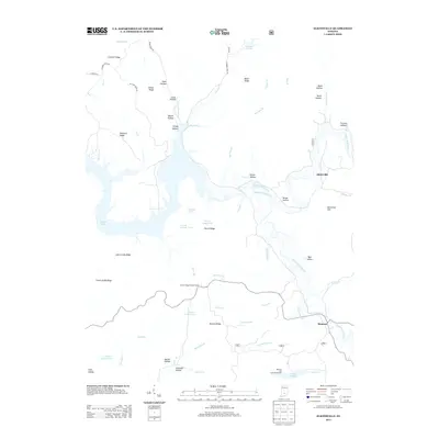 2013 Map of Elkinsville, 2013 Print