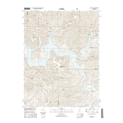 2016 Map of Elkinsville, 2016 Print
