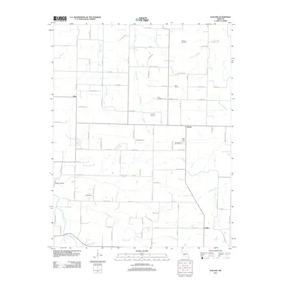 2011 Map of Elkland, 2011 Print