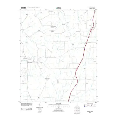 2011 Map of Elkmont, 2011 Print