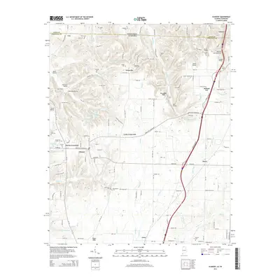 2014 Map of Elkmont, 2014 Print