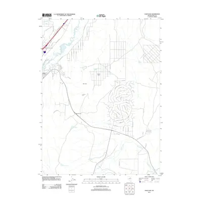 2012 Map of Elko East, 2012 Print