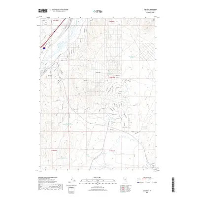 2018 Map of Elko East, 2018 Print