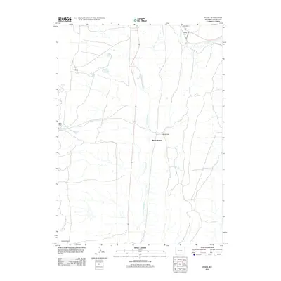 2012 Map of Elkol, 2012 Print