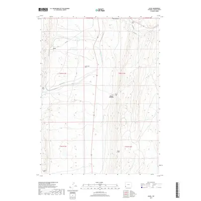 2017 Map of Elkol, 2017 Print