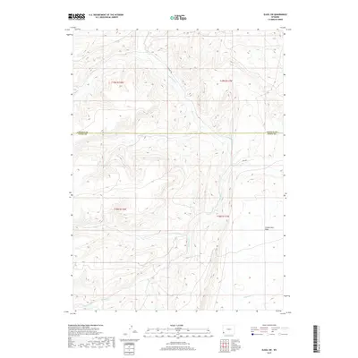 2017 Map of Elkol SW, 2017 Print