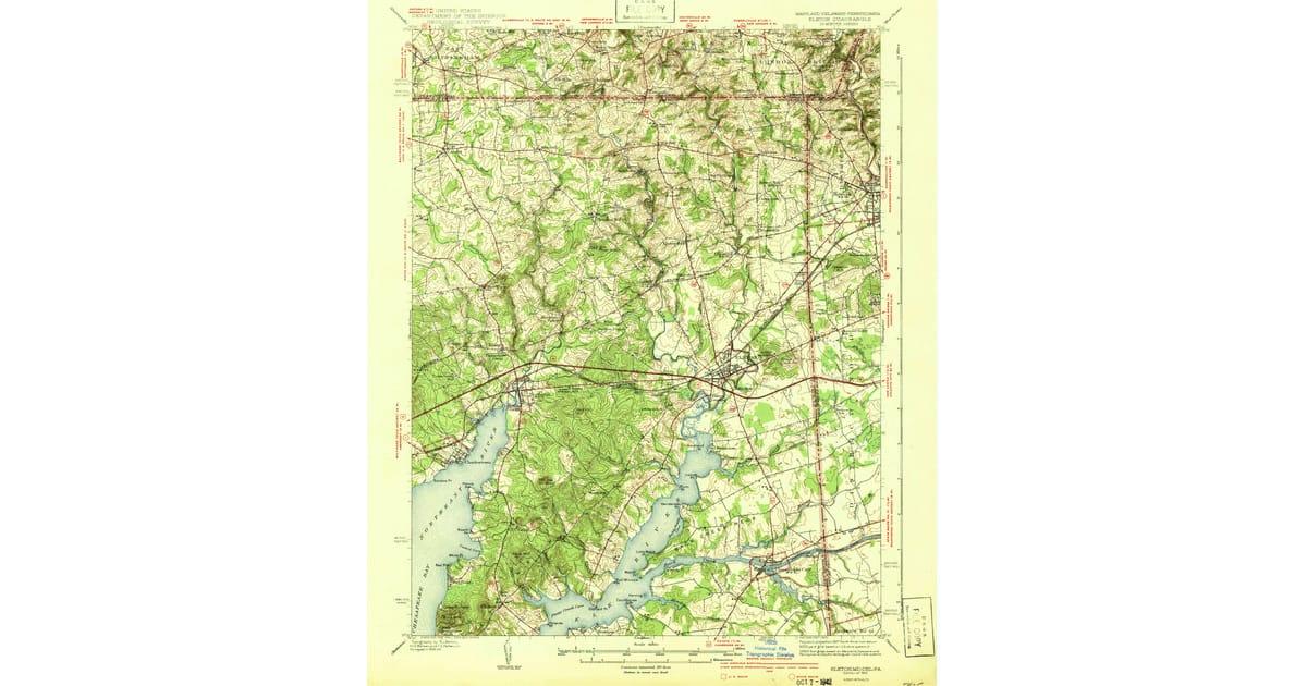 1940s Maps of Andora, MD | Pastmaps