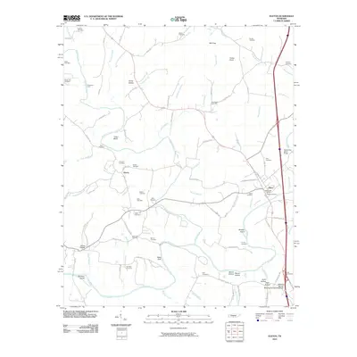 2010 Map of Elkton, 2010 Print