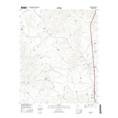 2016 Map of Elkton, 2016 Print