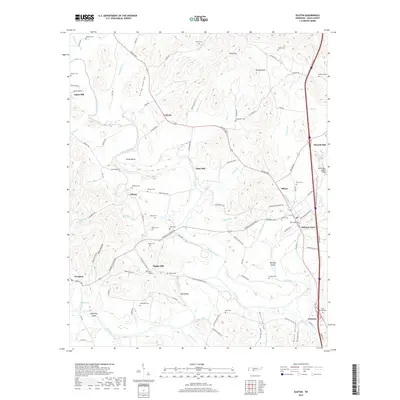 2019 Map of Elkton, 2019 Print