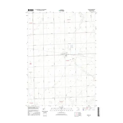 2017 Map of Elkton, 2017 Print