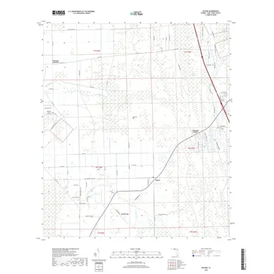 2018 Map of Elkton, 2018 Print