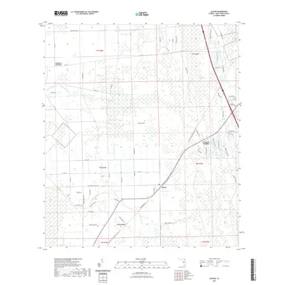 2021 Map of Elkton, 2021 Print