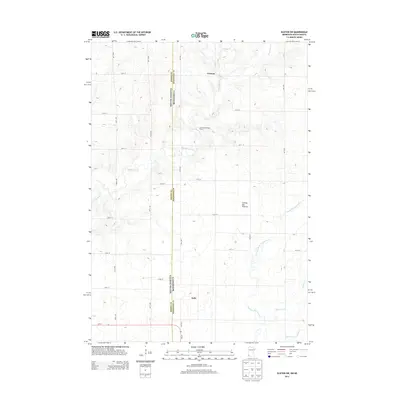 2013 Map of Elkton SW, 2013 Print