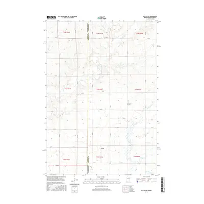 2016 Map of Elkton SW, 2016 Print