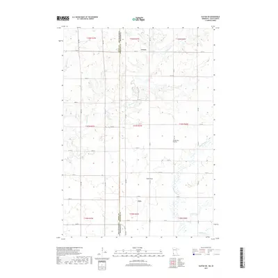 2019 Map of Elkton SW, 2019 Print