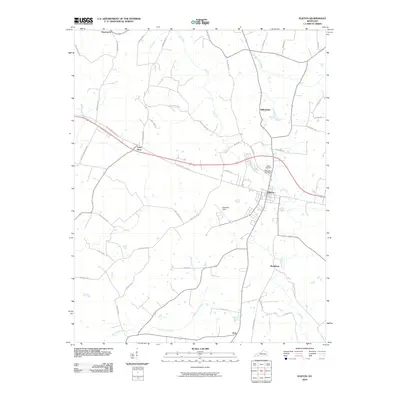 2010 Map of Elkton, 2010 Print