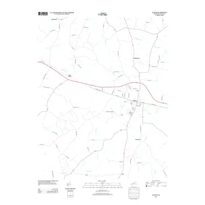 2013 Map of Elkton, 2013 Print