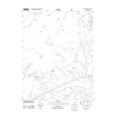 2011 Map of Elkton West, 2011 Print