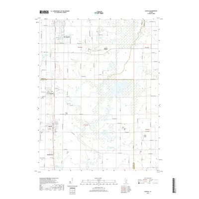 2018 Map of Elkville, 2018 Print