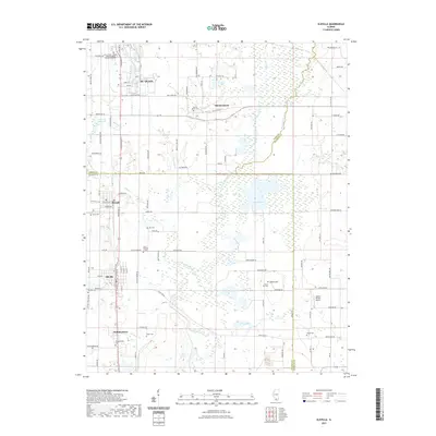 2021 Map of Elkville, 2021 Print