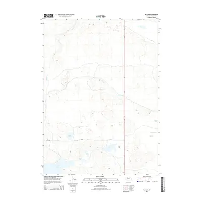 2014 Map of Ell Lake, 2014 Print