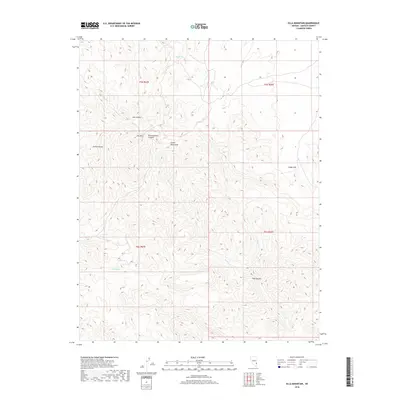 2018 Map of Ella Mountain, 2018 Print