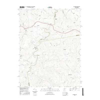 2016 Map of Ellamore, 2016 Print