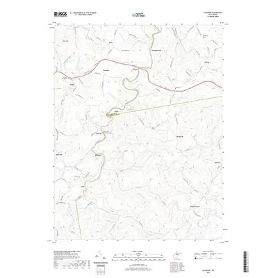 2019 Map of Ellamore, 2019 Print