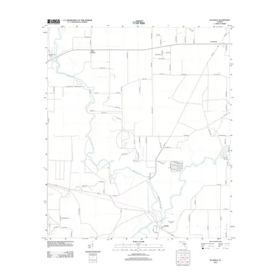 2012 Map of Ellaville, 2012 Print