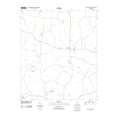 2011 Map of Ellaville North, 2011 Print