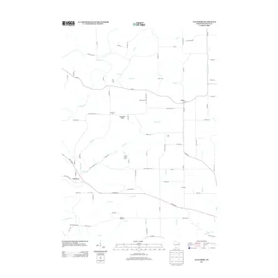 2013 Map of Ellenboro, 2013 Print