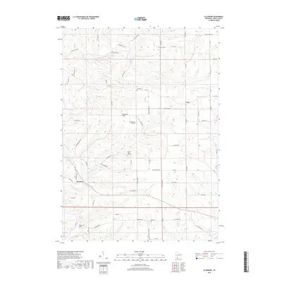 2018 Map of Ellenboro, 2018 Print