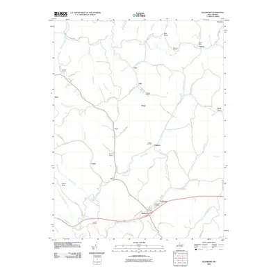 2010 Map of Ellenboro, 2010 Print