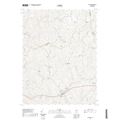 2019 Map of Ellenboro, 2019 Print