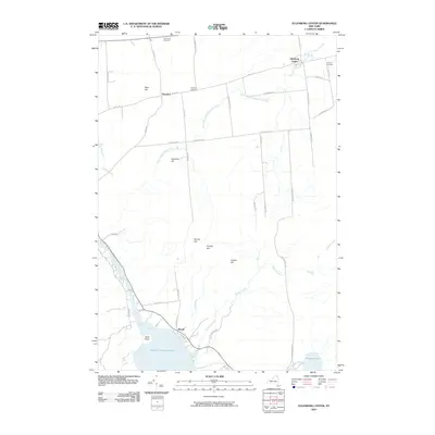 2010 Map of Ellenburg Center, 2010 Print