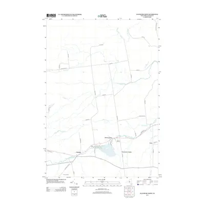 2013 Map of Ellenburg Depot, 2013 Print