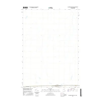 2016 Map of Ellenburg Depot OE N, 2016 Print