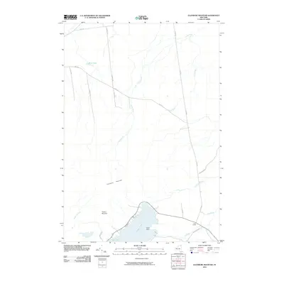 2010 Map of Ellenburg Mountain, 2010 Print