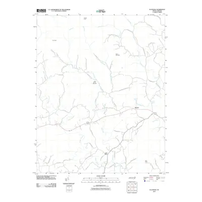 2010 Map of Ellendale, 2010 Print